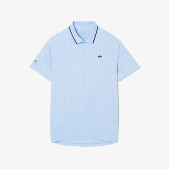 CAMISA LACOSTE POLO SPORT X NOVAK DJOKOVIC - AZUL